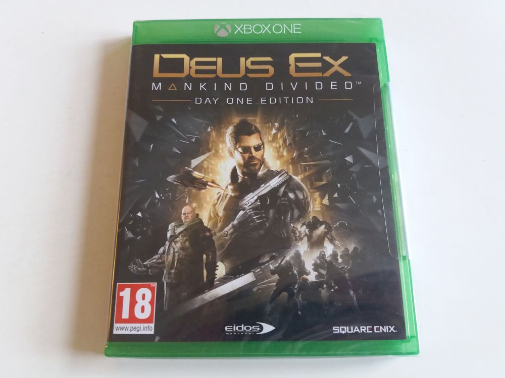 Xbox One Deus Ex Mankind Devided Day One Edition - zum Schließen ins Bild klicken