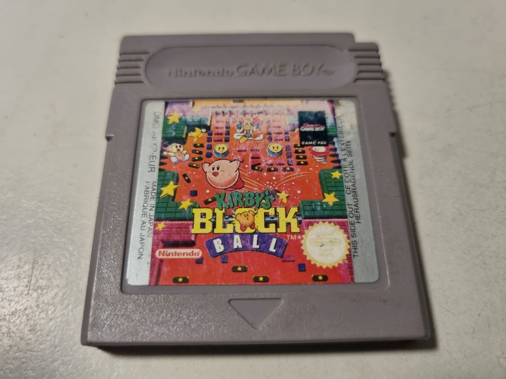 (Bild für) GB Kirby's Block Ball EUR - zum Schließen ins Bild klicken