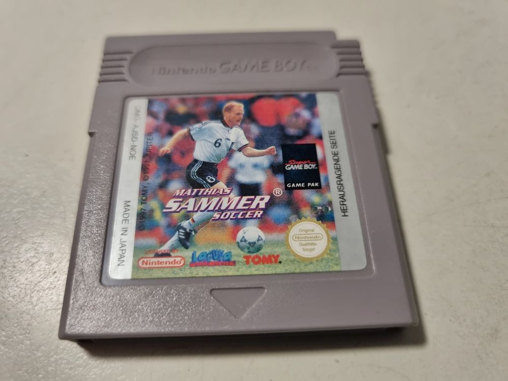 (Bild für) GB Matthias Sammer Soccer NOE - zum Schließen ins Bild klicken