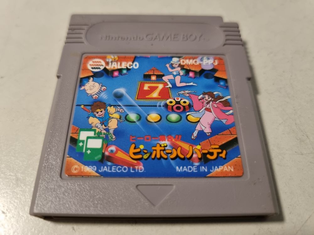 (Bild für) GB Hero Shuugou!! Pinball Party JPN - zum Schließen ins Bild klicken