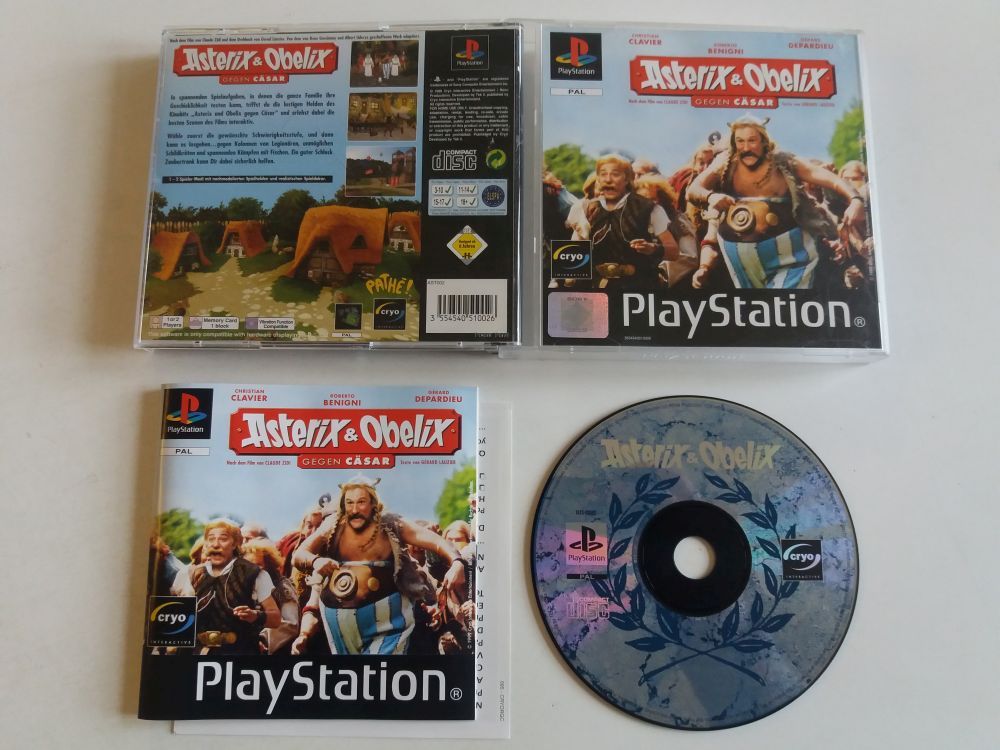 (Bild für) PS1 Asterix & Obelix gegen Cäsar - zum Schließen ins Bild klicken