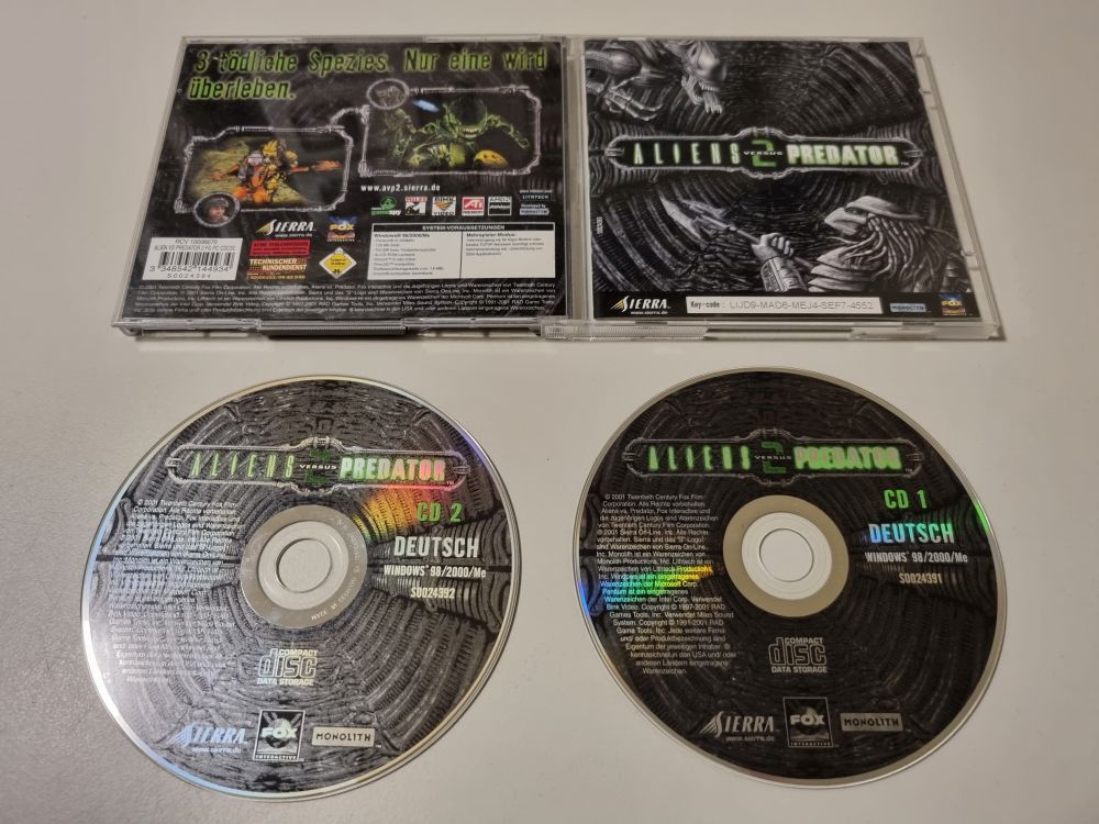 (Bild für) PC Aliens versus Predator 2 - zum Schließen ins Bild klicken