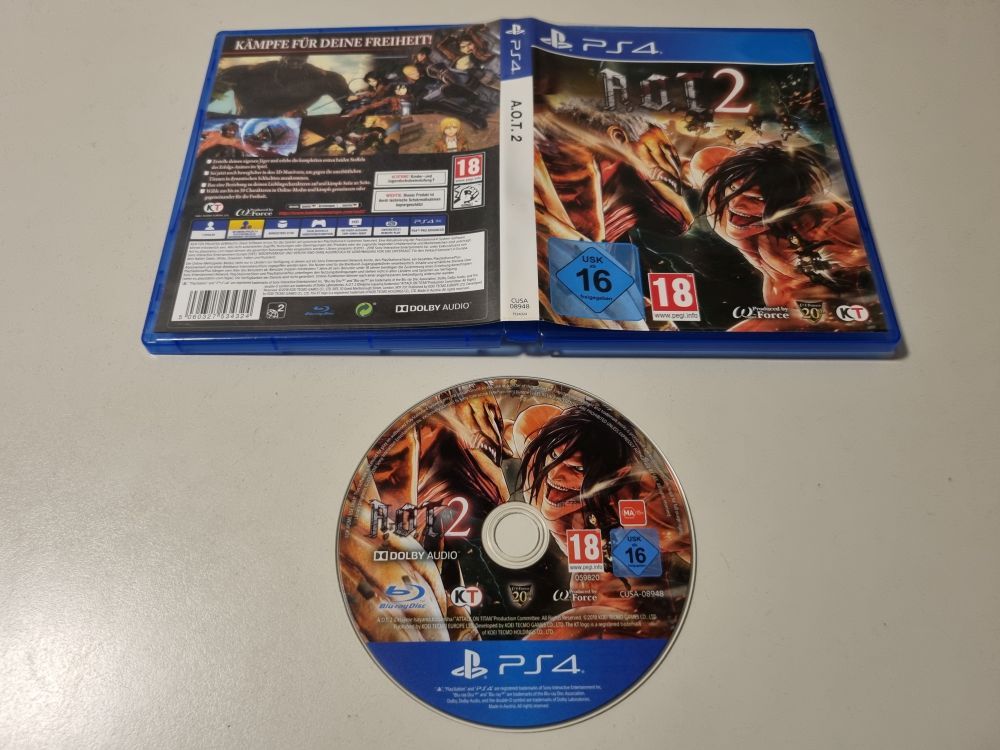 PS4 Attack on Titan 2 - zum Schließen ins Bild klicken