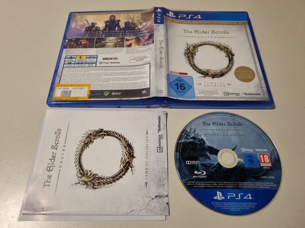 PS4 The Elder Scrolls Online - Tamriel Unlimited - zum Schließen ins Bild klicken