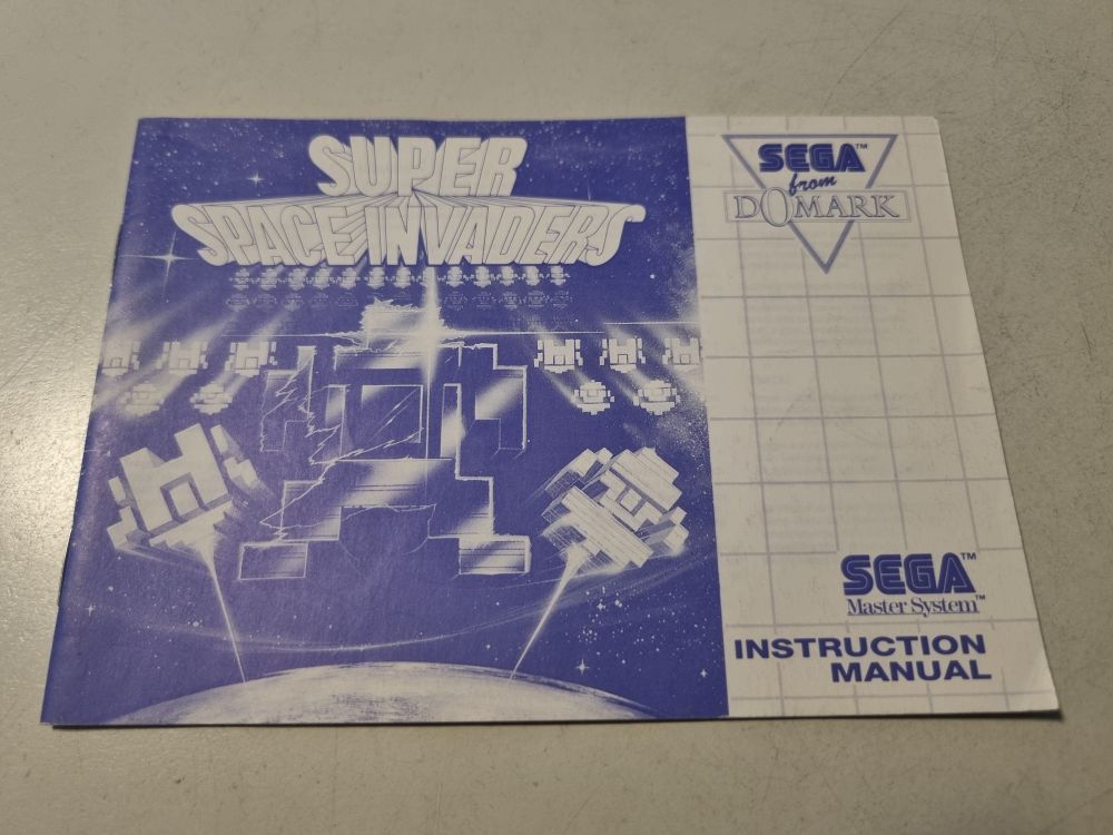 (Bild für) MS Super Space Invaders Anleitung - zum Schließen ins Bild klicken