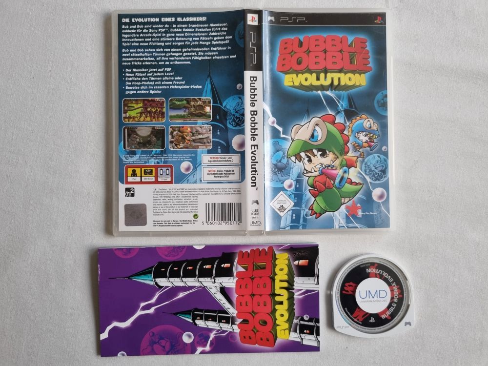 PSP Bubble Bobble Evolution - zum Schließen ins Bild klicken