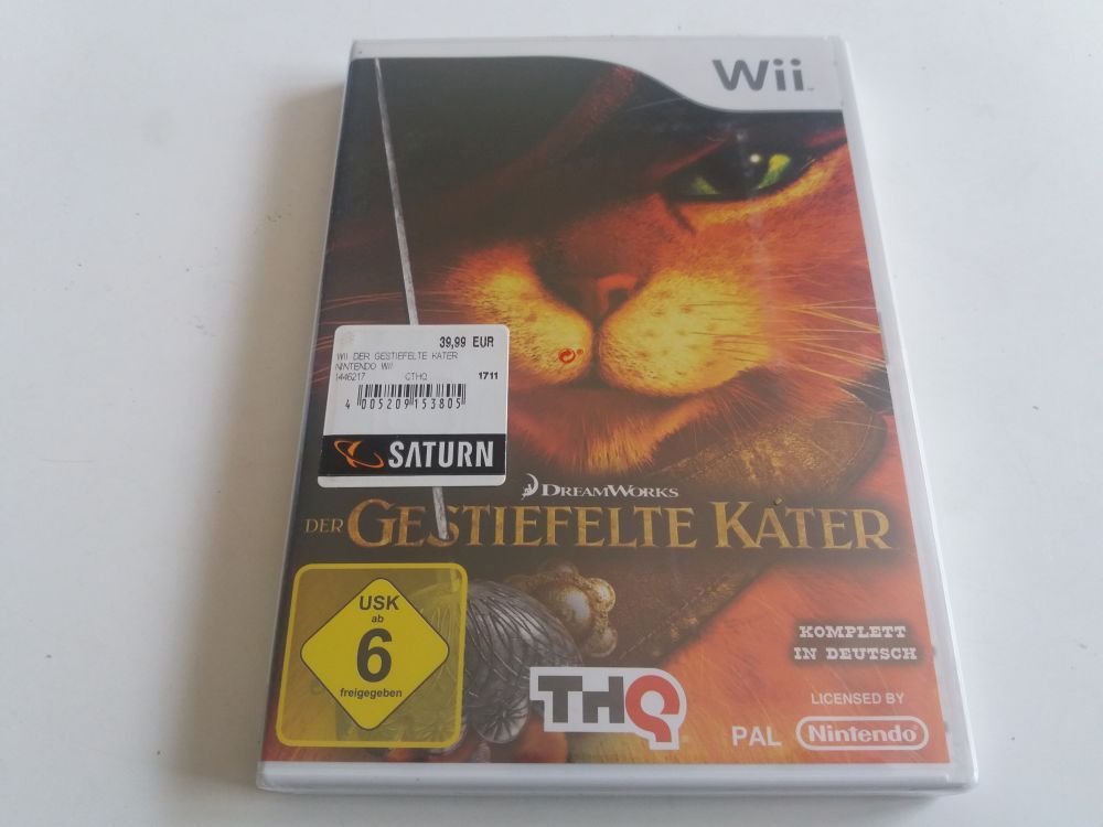 (Bild für) Wii Der Gestiefelte Kater GER - zum Schließen ins Bild klicken