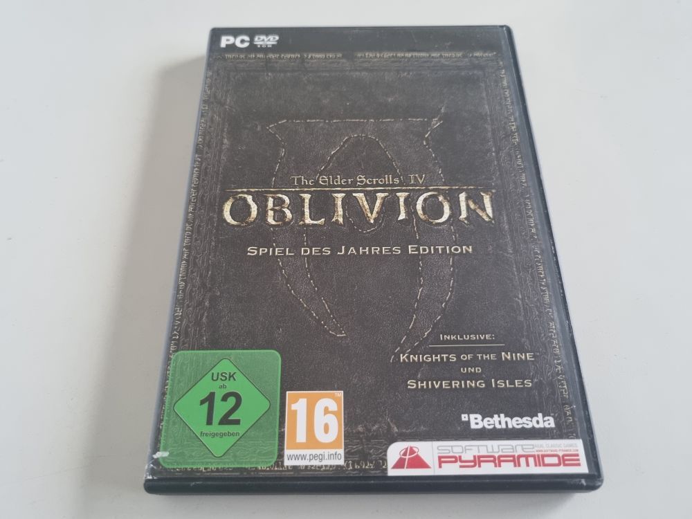 PC The Elder Scrolls IV Oblivion - Spiel des Jahres Edition - Click Image to Close