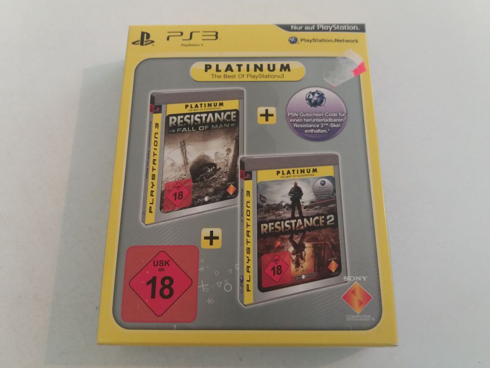 PS3 Resistance 2 + Resistance: Fall of Man Twin Pack - zum Schließen ins Bild klicken