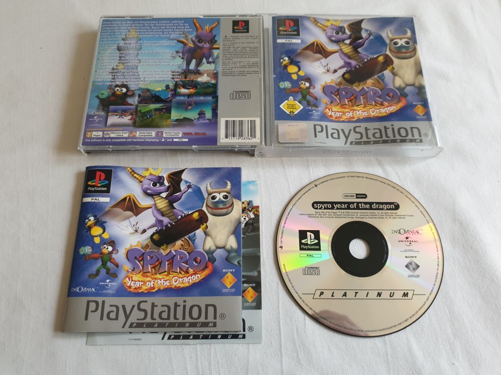 (Bild für) PS1 Spyro Year of the Dragon - zum Schließen ins Bild klicken