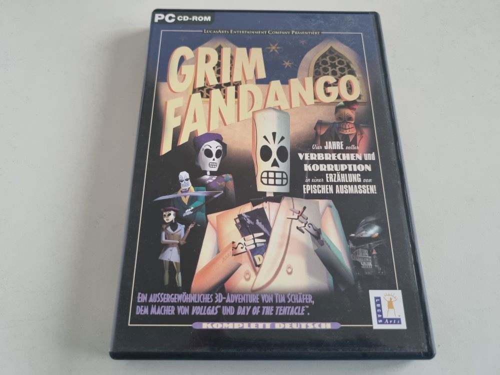 PC Grim Fandango - zum Schließen ins Bild klicken