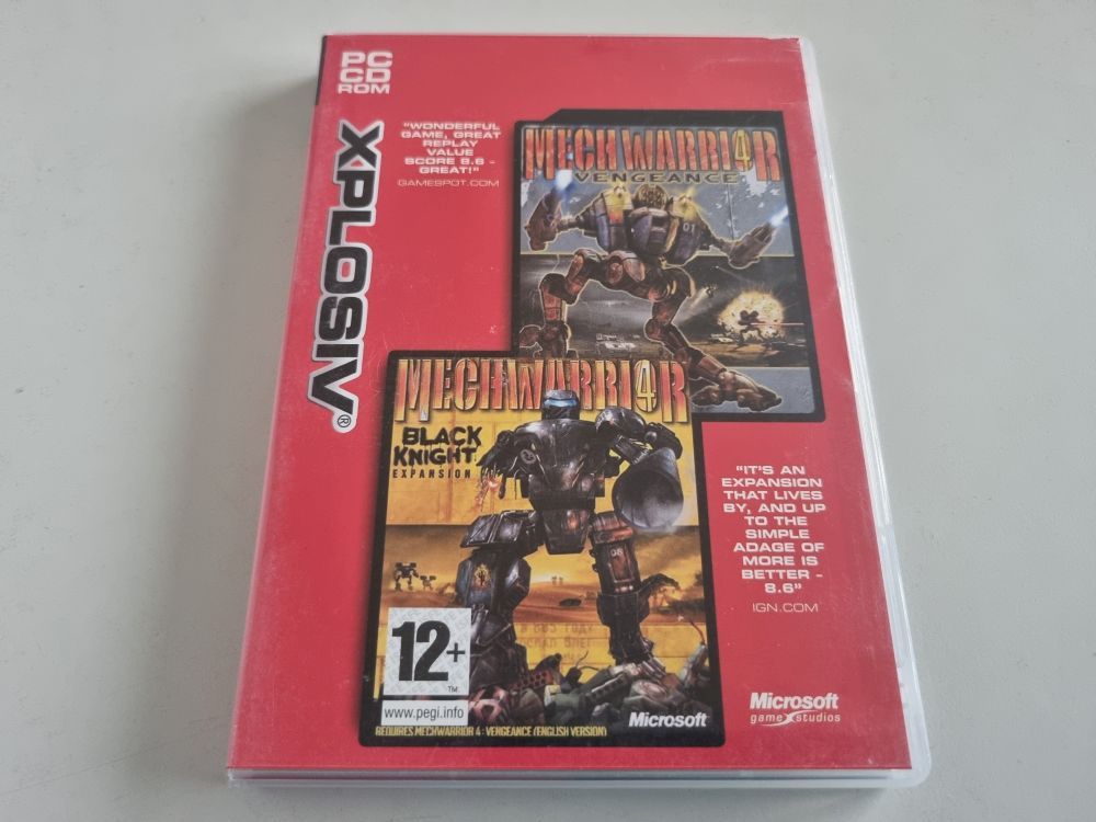 PC Mechwarrior 4 - Vengance + Black Knight Expansion - zum Schließen ins Bild klicken