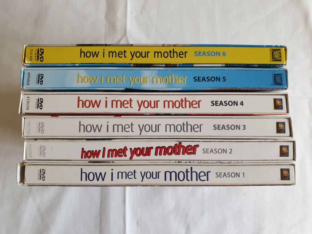 (Bild für) DVD How I met your mother Season 1-6 - zum Schließen ins Bild klicken
