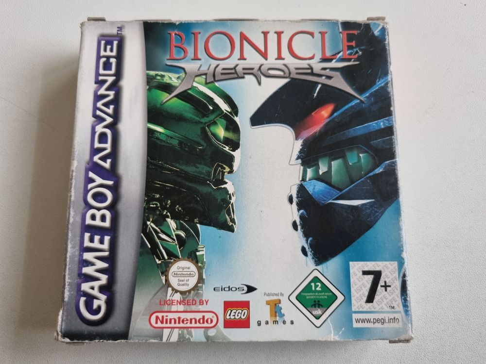 (Bild für) GBA Bionicle Heroes EUU - zum Schließen ins Bild klicken