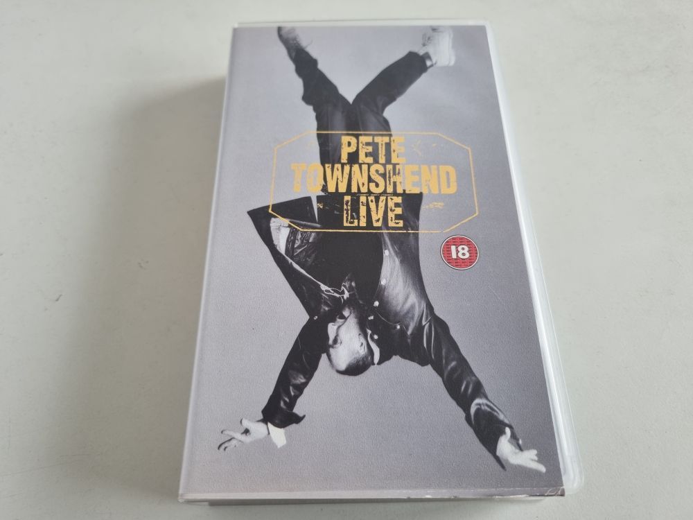 (Bild für) VHS Pete Townshend Live - zum Schließen ins Bild klicken
