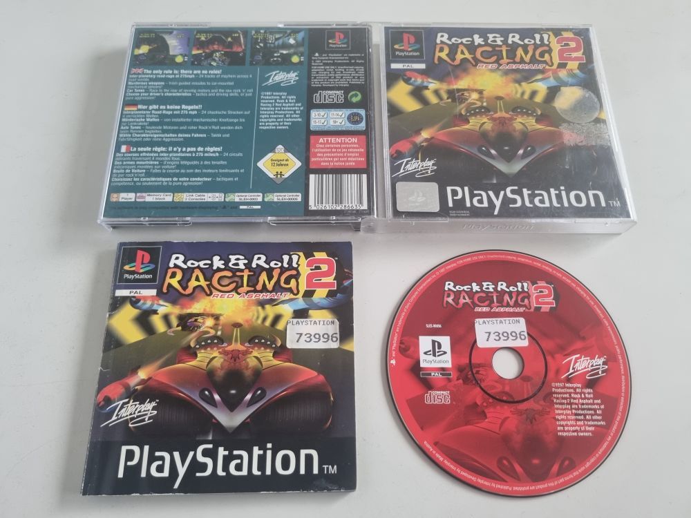 (Bild für) PS1 Rock & Roll Racing 2 - zum Schließen ins Bild klicken