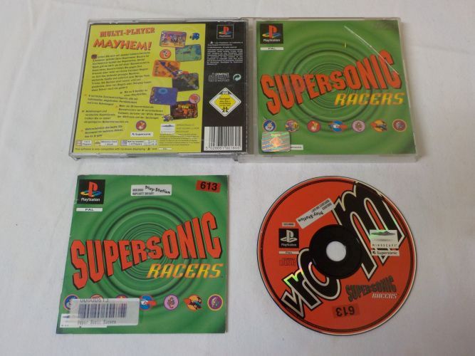 (Bild für) PS1 Supersonic Racers - zum Schließen ins Bild klicken