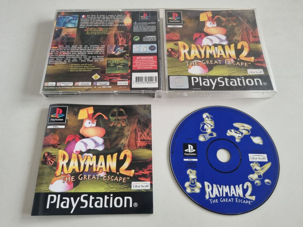 (Bild für) PS1 Rayman 2 - The Great Escape - zum Schließen ins Bild klicken