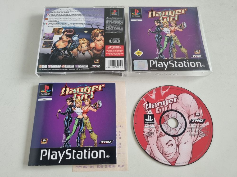 (Bild für) PS1 Danger Girl - zum Schließen ins Bild klicken
