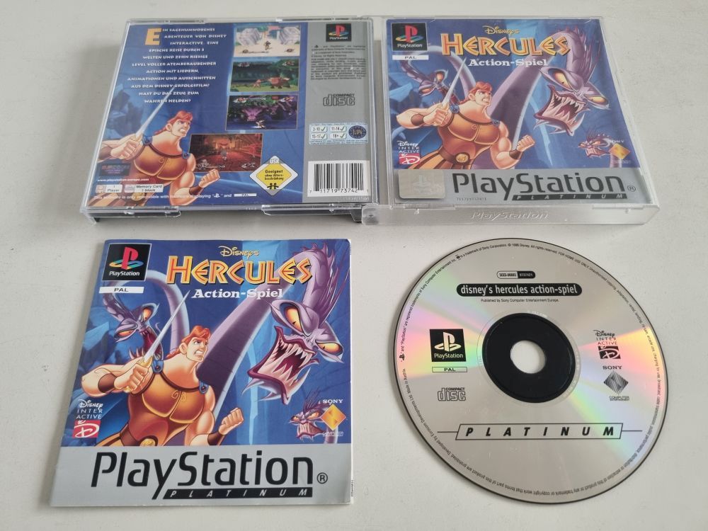 PS1 Hercules - Action Spiel - zum Schließen ins Bild klicken