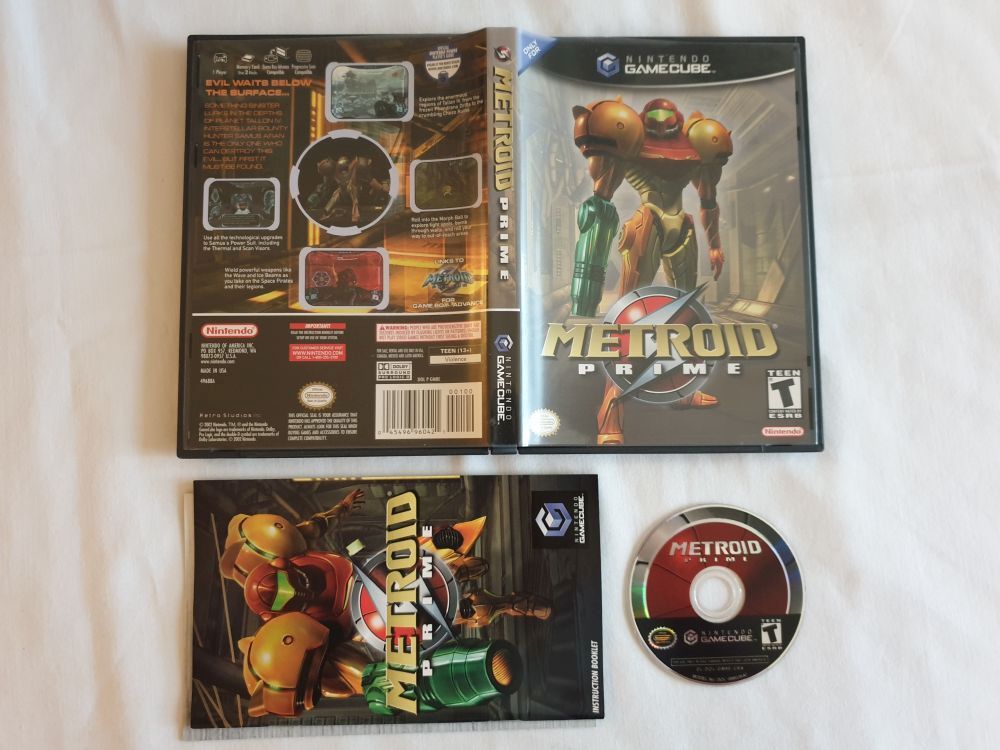 (Bild für) GC Metroid Prime USA - zum Schließen ins Bild klicken