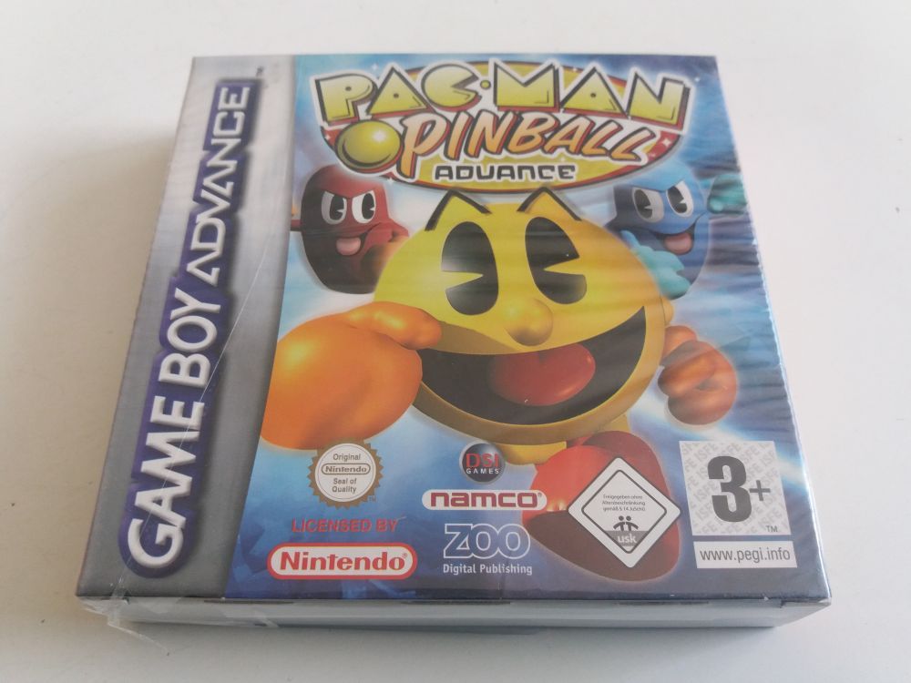 (Bild für) GBA Pac Man Pinball Advance EUR - zum Schließen ins Bild klicken
