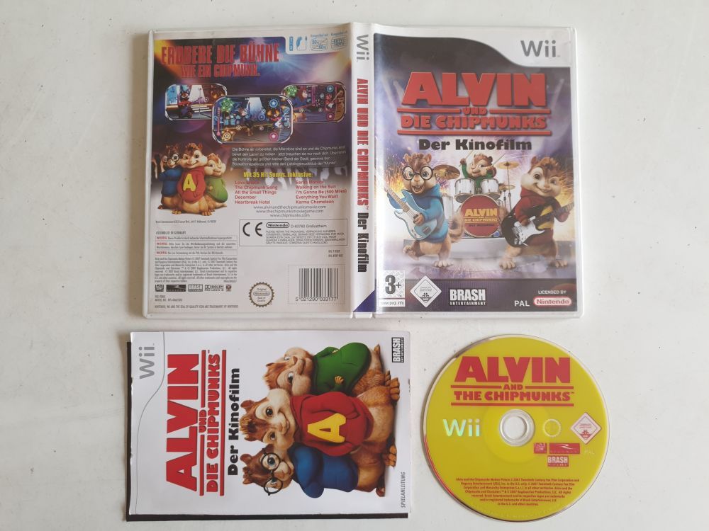 (Bild für) Wii Alvin und die Chipmunks Der Kinofilm - zum Schließen ins Bild klicken