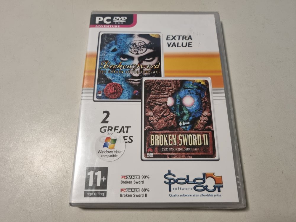 PC Broken Sword I + II - zum Schließen ins Bild klicken
