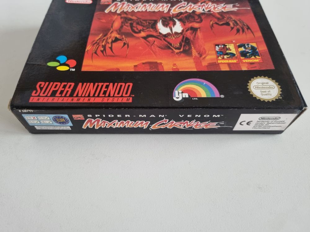 spiderman maximum carnage snes