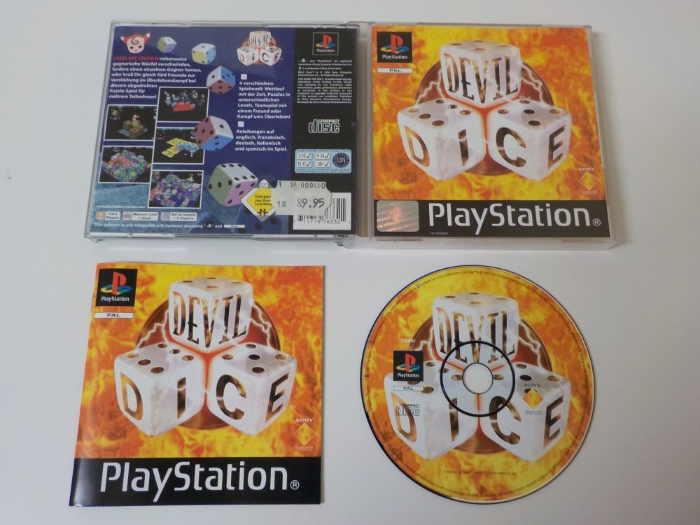 (Bild für) PS1 Devil Dice - zum Schließen ins Bild klicken