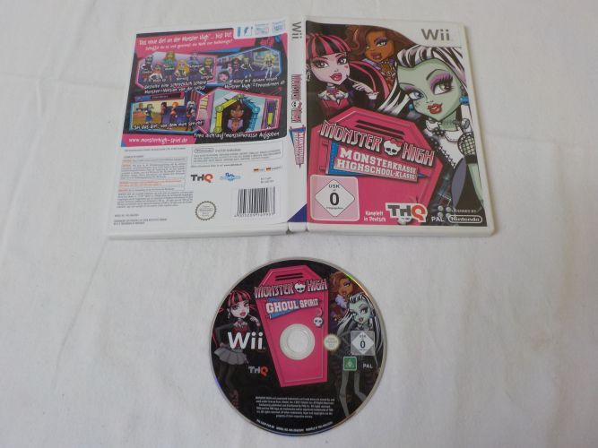 (Bild für) Wii Monster High Monsterkrasse Highschool Klasse - zum Schließen ins Bild klicken
