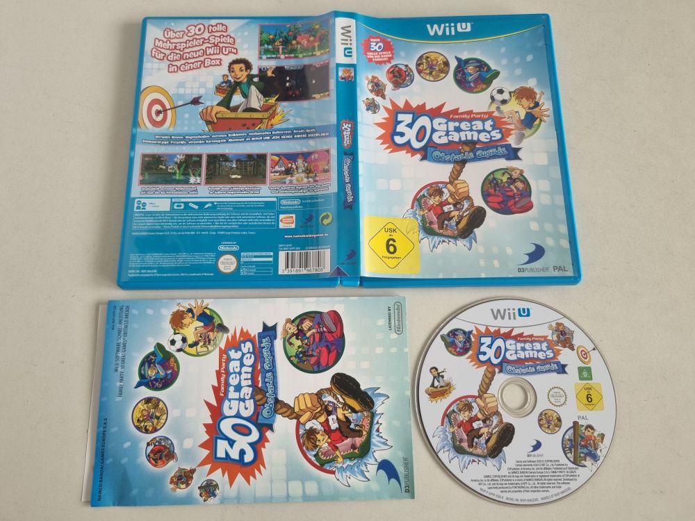 (Bild für) Wii U 30 Great Games - Obstacle Arcade GER - zum Schließen ins Bild klicken