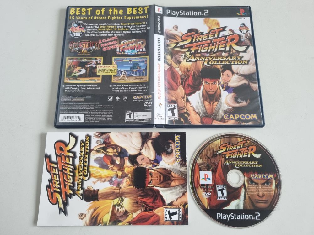 PS2 Street Fighter - Anniversary Collection - zum Schließen ins Bild klicken