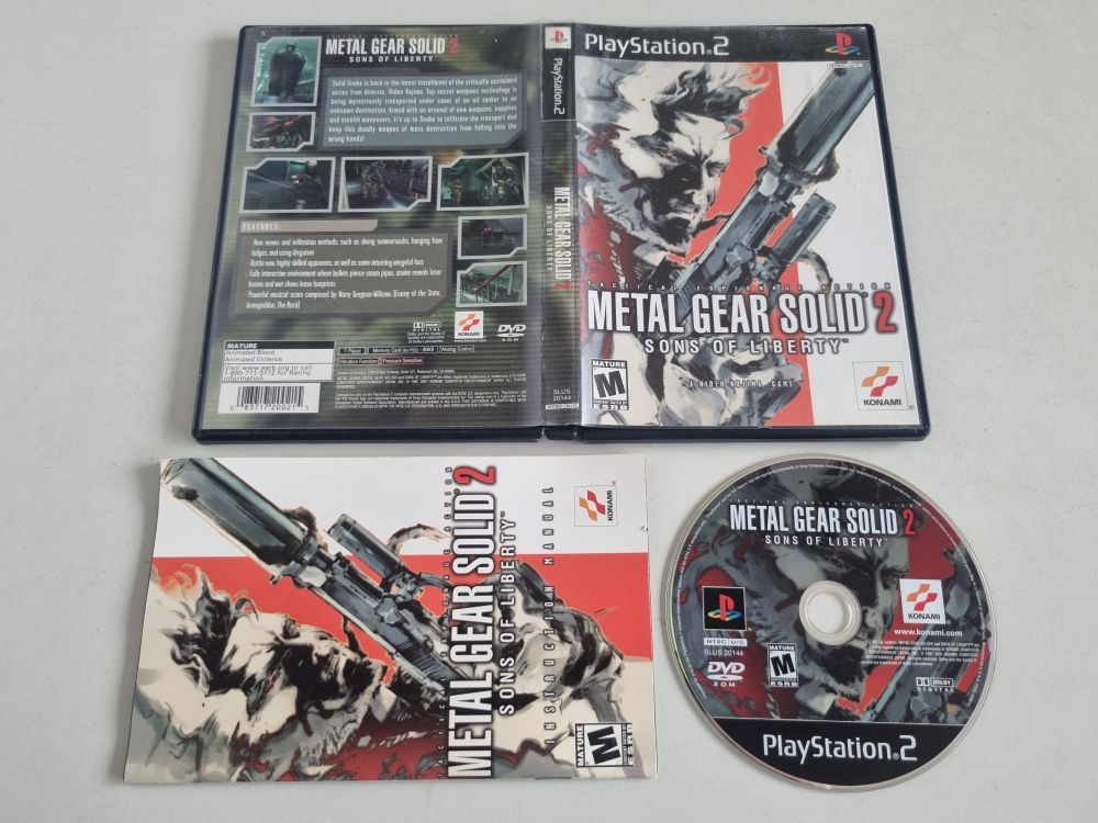 PS2 Metal Gear Solid 2: Sons of Liberty - zum Schließen ins Bild klicken