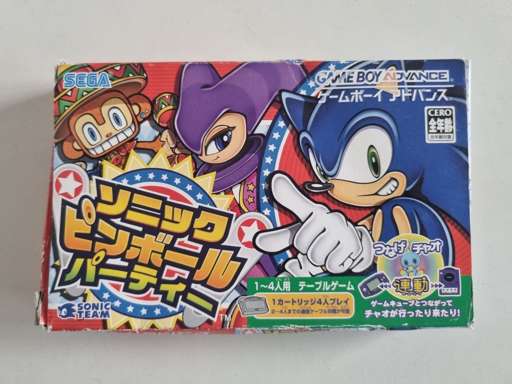 GBA Sonic Pinball Party JPN - zum Schließen ins Bild klicken