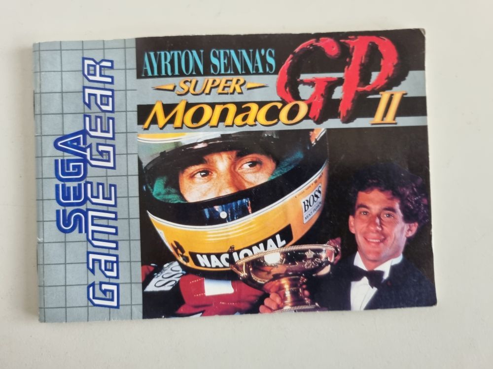 GG Ayrton Senna's Super Monaco GP II Manual - Click Image to Close