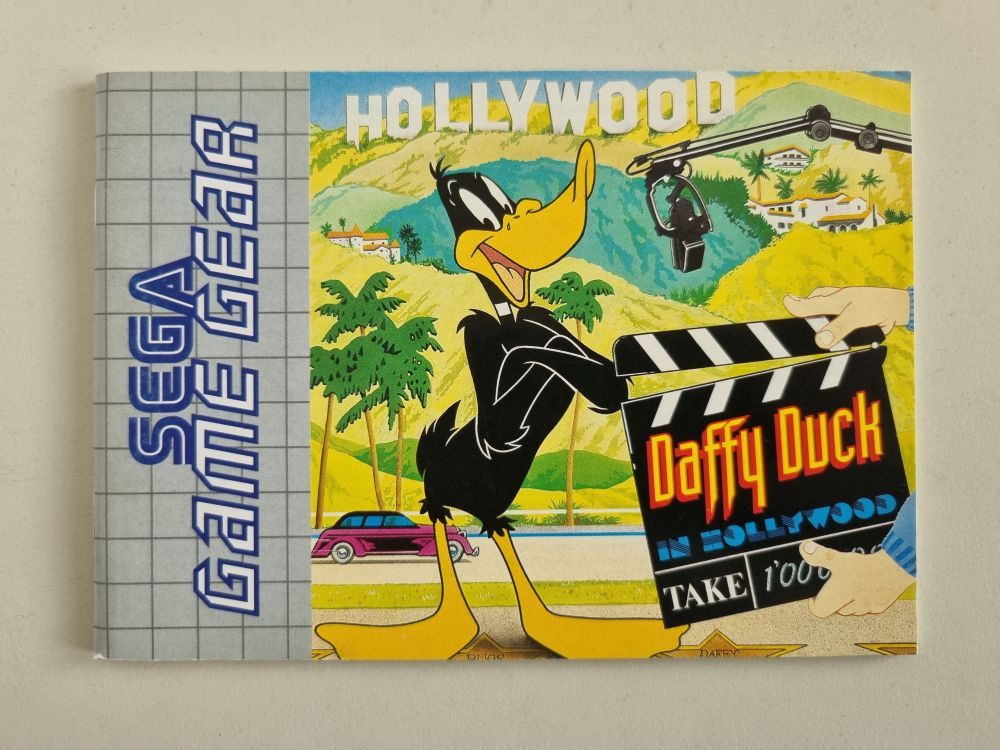 GG Daffy Duck in Hollywood Manual - zum Schließen ins Bild klicken