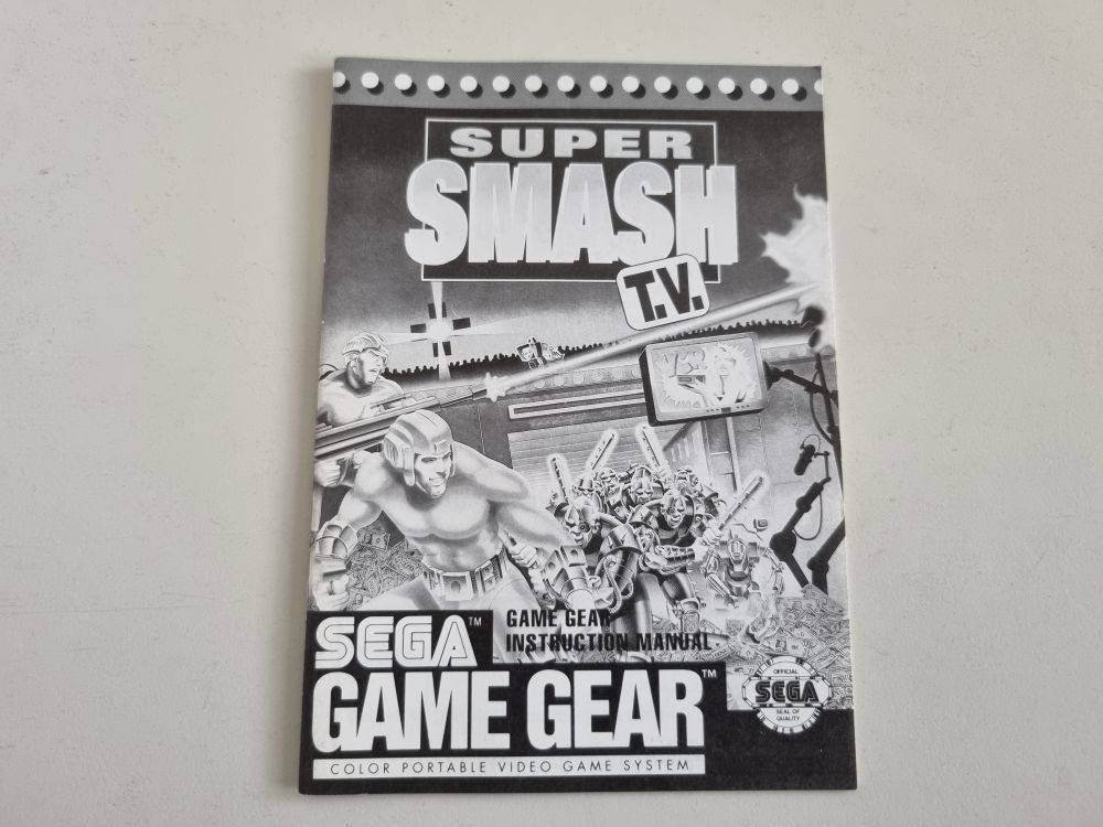 GG Super Smash T.V. Manual - Click Image to Close