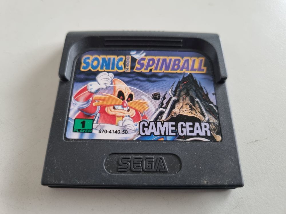 (Bild für) GG Sonic the Hedgehog Spinball - zum Schließen ins Bild klicken