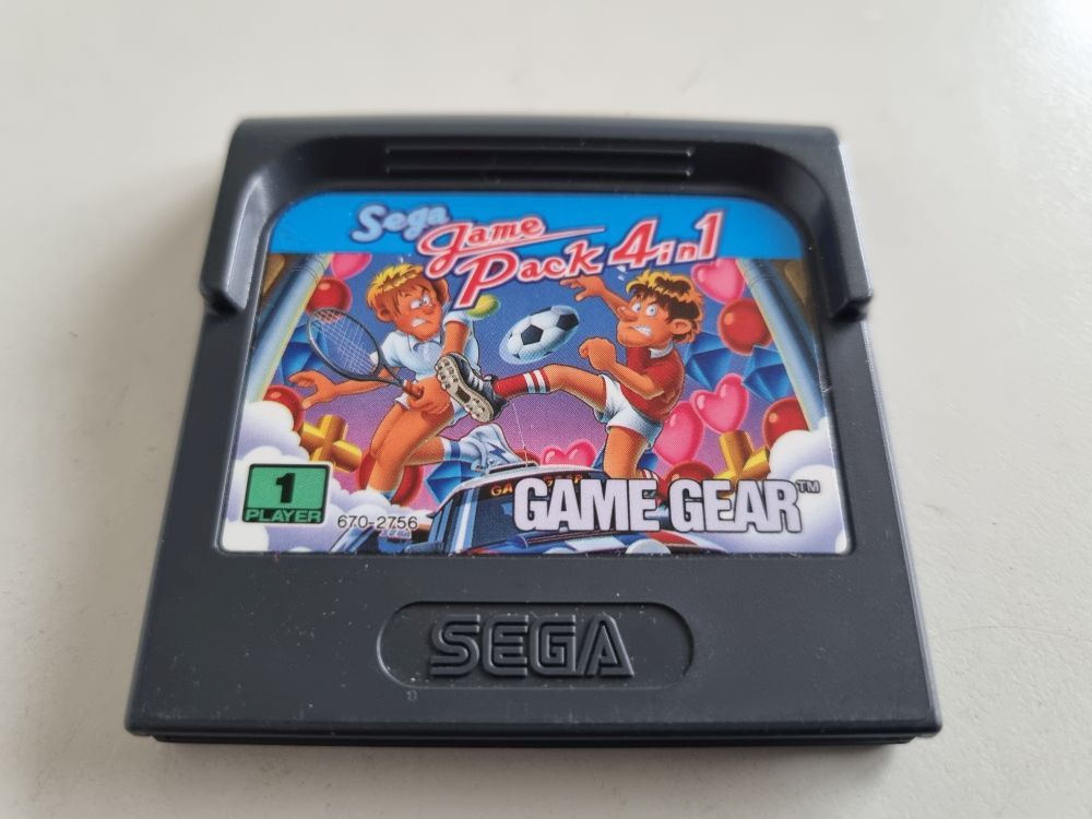 GG Sega Game Pack 4 in 1 - Click Image to Close