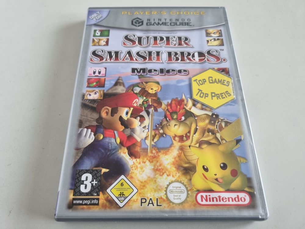 (Bild für) GC Super Smash Bros. Melee NOE - zum Schließen ins Bild klicken