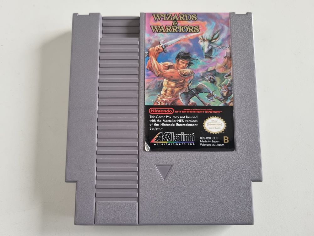 NES Wizards & Warriors EEC - Click Image to Close