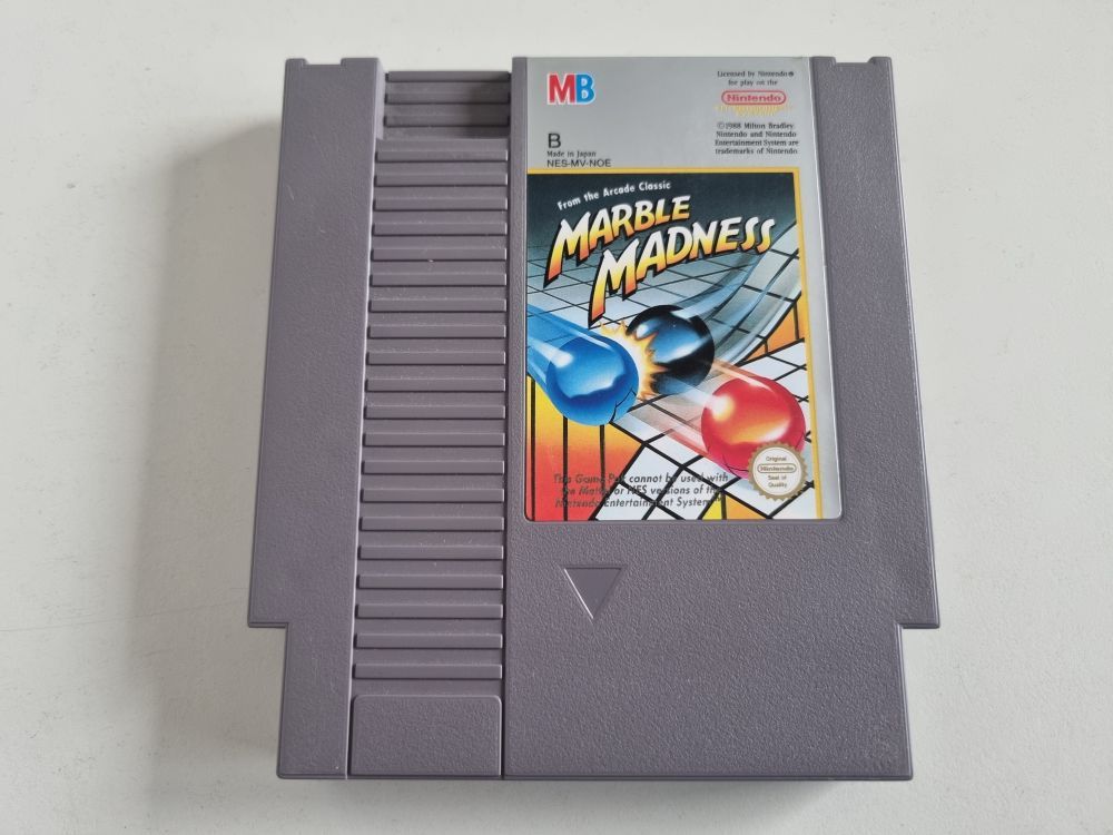 (Bild für) NES Marble Madness NOE - zum Schließen ins Bild klicken
