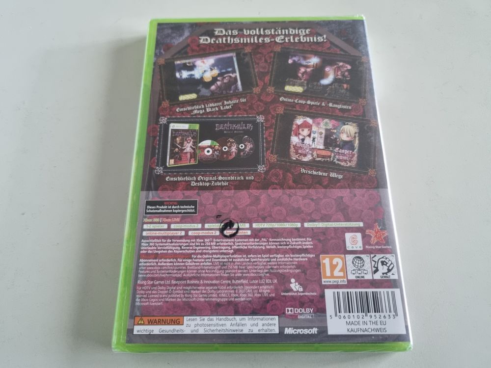 Xbox 360 Deathsmiles - Deluxe Edition - Click Image to Close