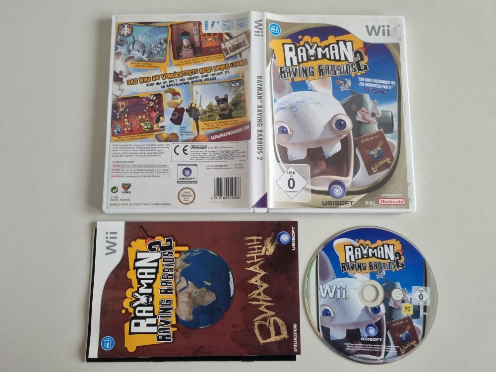 (Bild für) Wii Rayman - Raving Rabbids 2 NOE - zum Schließen ins Bild klicken