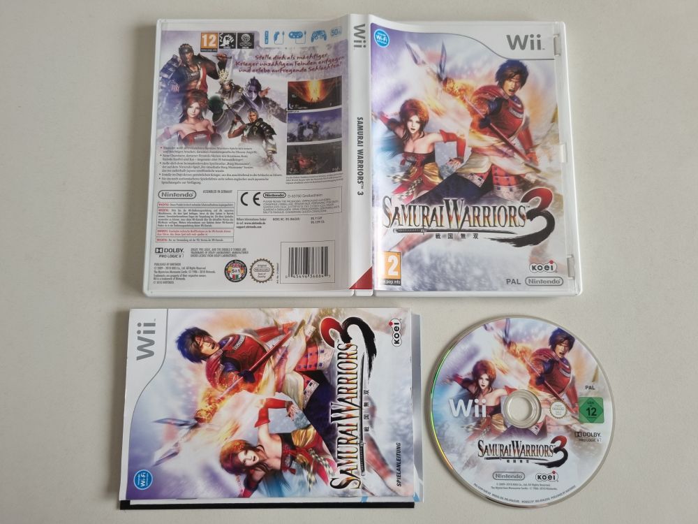 Wii Samurai Warriors 3 NOE - zum Schließen ins Bild klicken