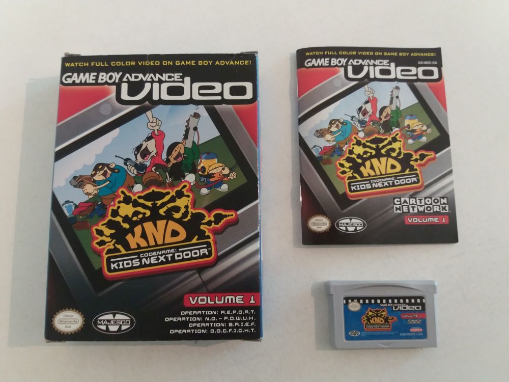 Gba Game Boy Advance Video Codename Kids Next Door 42839