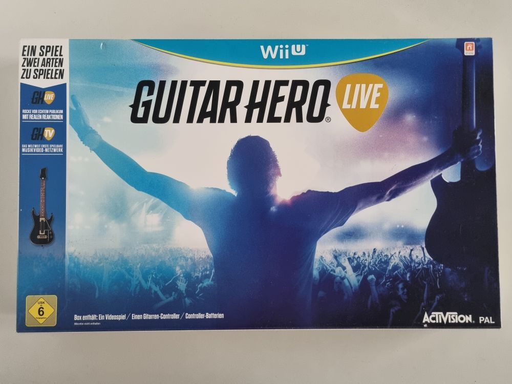 Wii U Guitar Hero Live - Guitar GER - zum Schließen ins Bild klicken