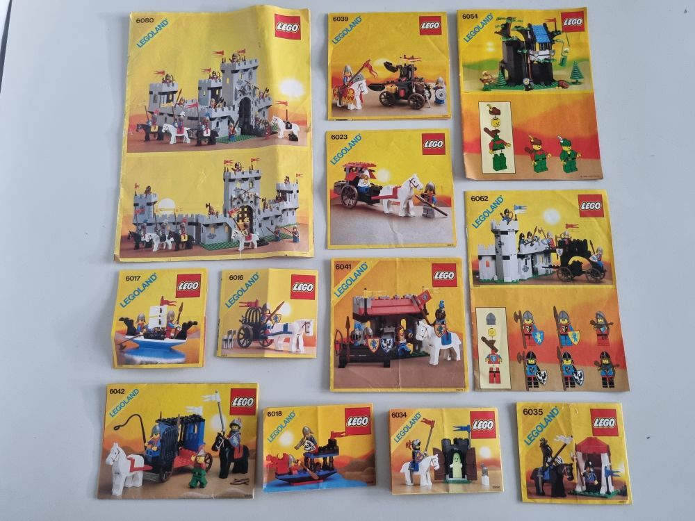Lego Knights Manuals - Click Image to Close