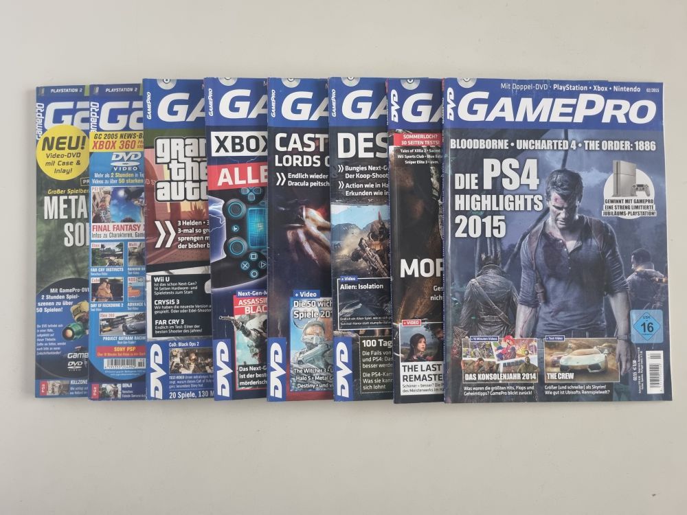 24 Gamepro Magazines - zum Schließen ins Bild klicken